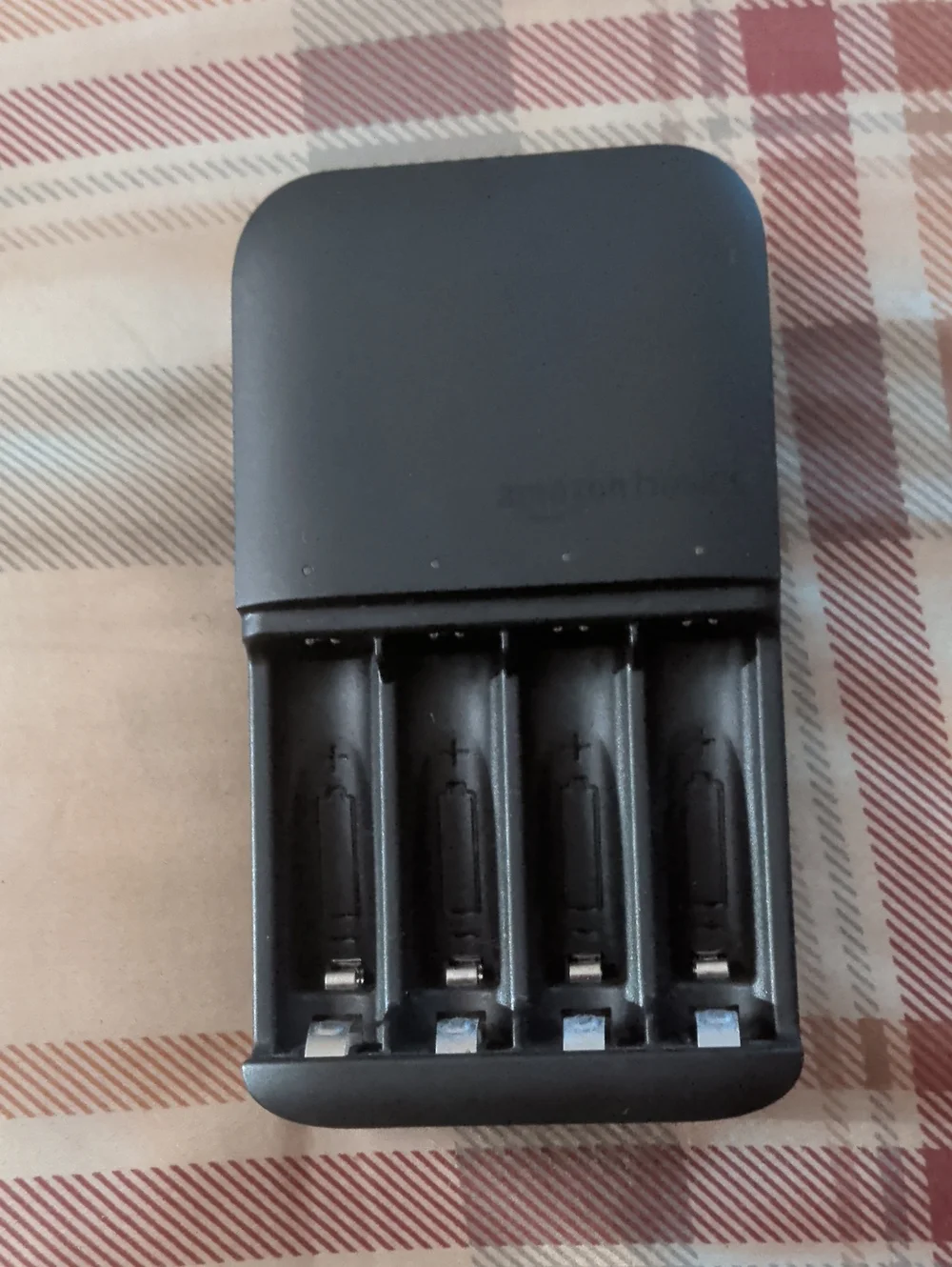 Amazon Black 4-Slot AA/AAA Battery Charger